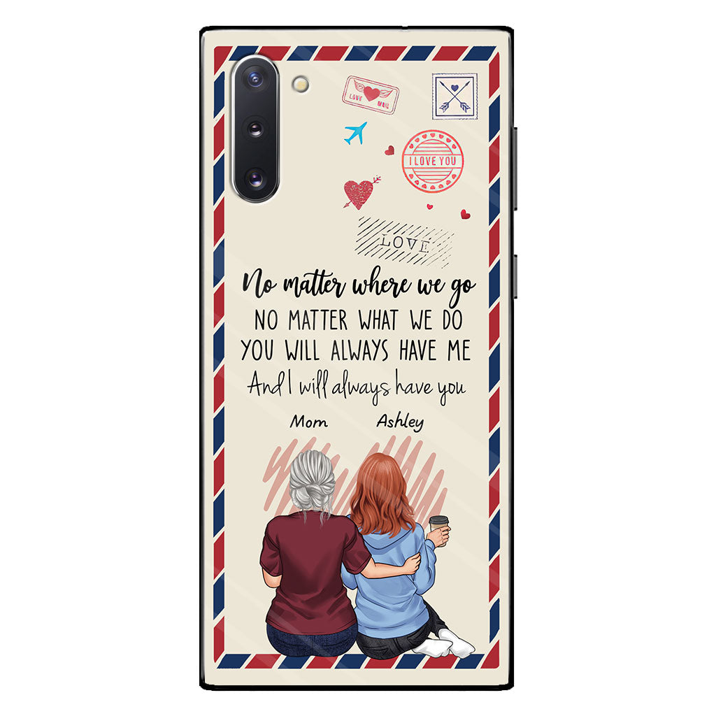 Mother And Daughter - Personalized Mother Phone Case