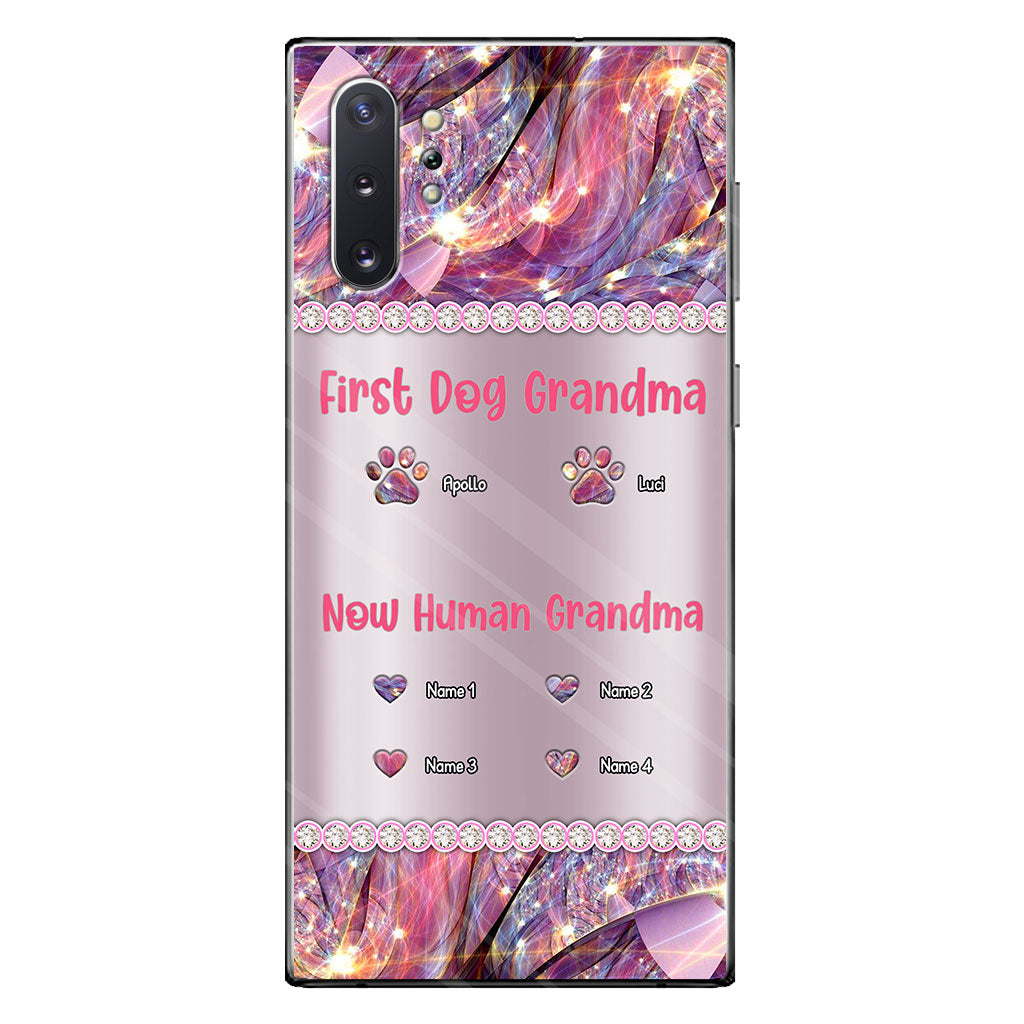 Dog Grandma Human - Personalized Mother's Day Phone Case