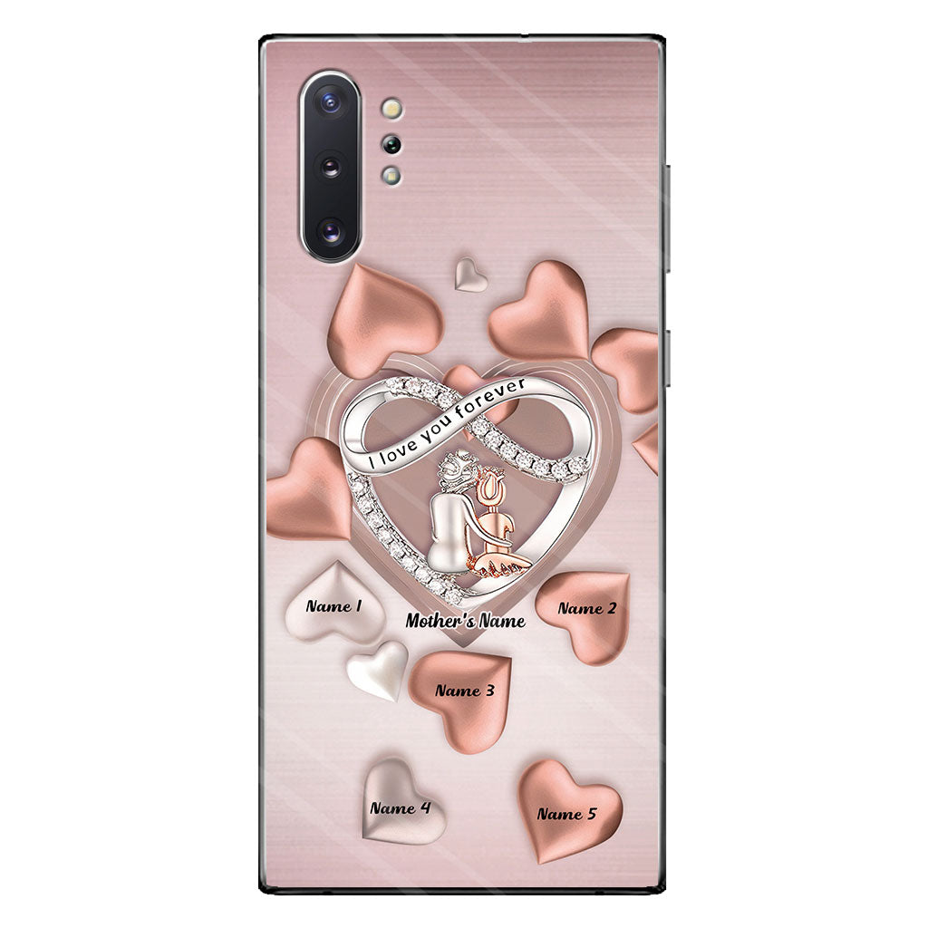 Ewige Liebe Mama – Personalisierte Handyhülle zum Muttertag
