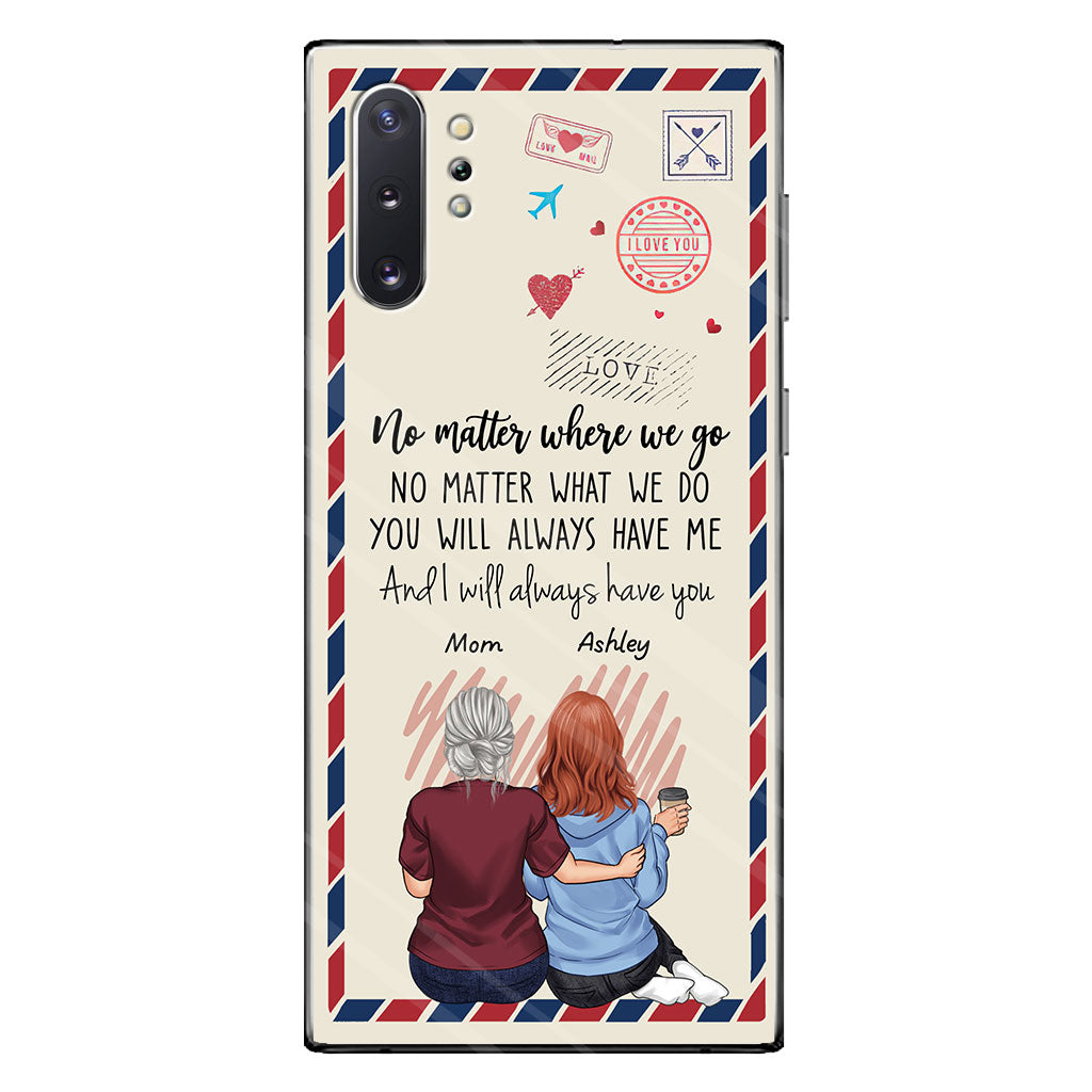 Mother And Daughter - Personalized Mother Phone Case