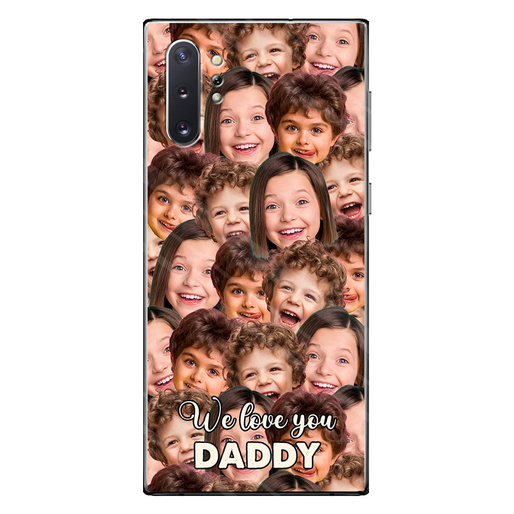 Love You Dad - Gift for dad, grandma, grandpa, mom, uncle, aunt, brother, sister, son, daughter, granddaughter, grandson, husband, wife, boyfriend, girlfriend - Personalized Phone Case