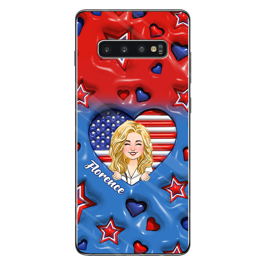 Personalisierte Geschenke für Krankenschwestern – Stolz auf amerikanische Krankenschwestern – Personalisierte Handyhülle für Krankenschwestern