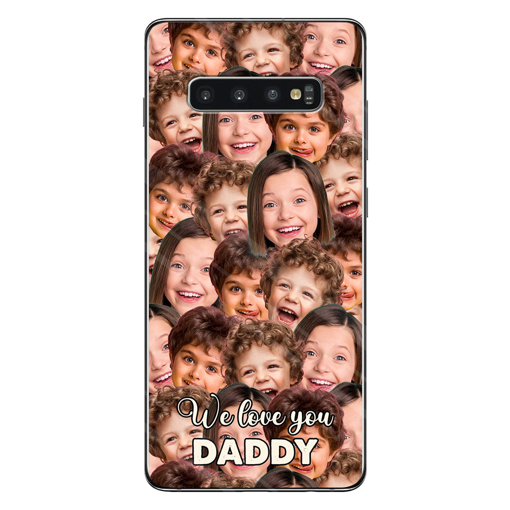 Love You Dad - Gift for dad, grandma, grandpa, mom, uncle, aunt, brother, sister, son, daughter, granddaughter, grandson, husband, wife, boyfriend, girlfriend - Personalized Phone Case