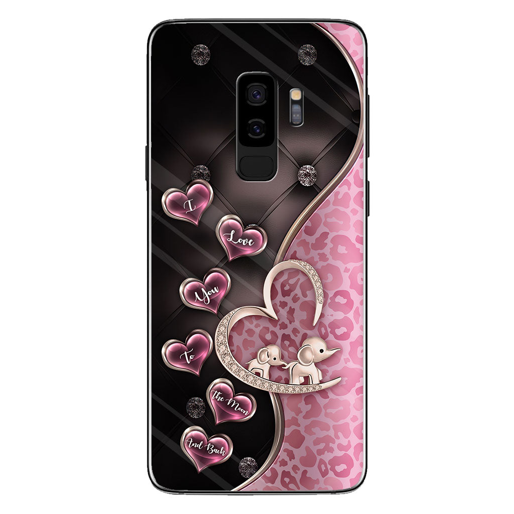 I Love You - Mother's day Elephant Phone Case