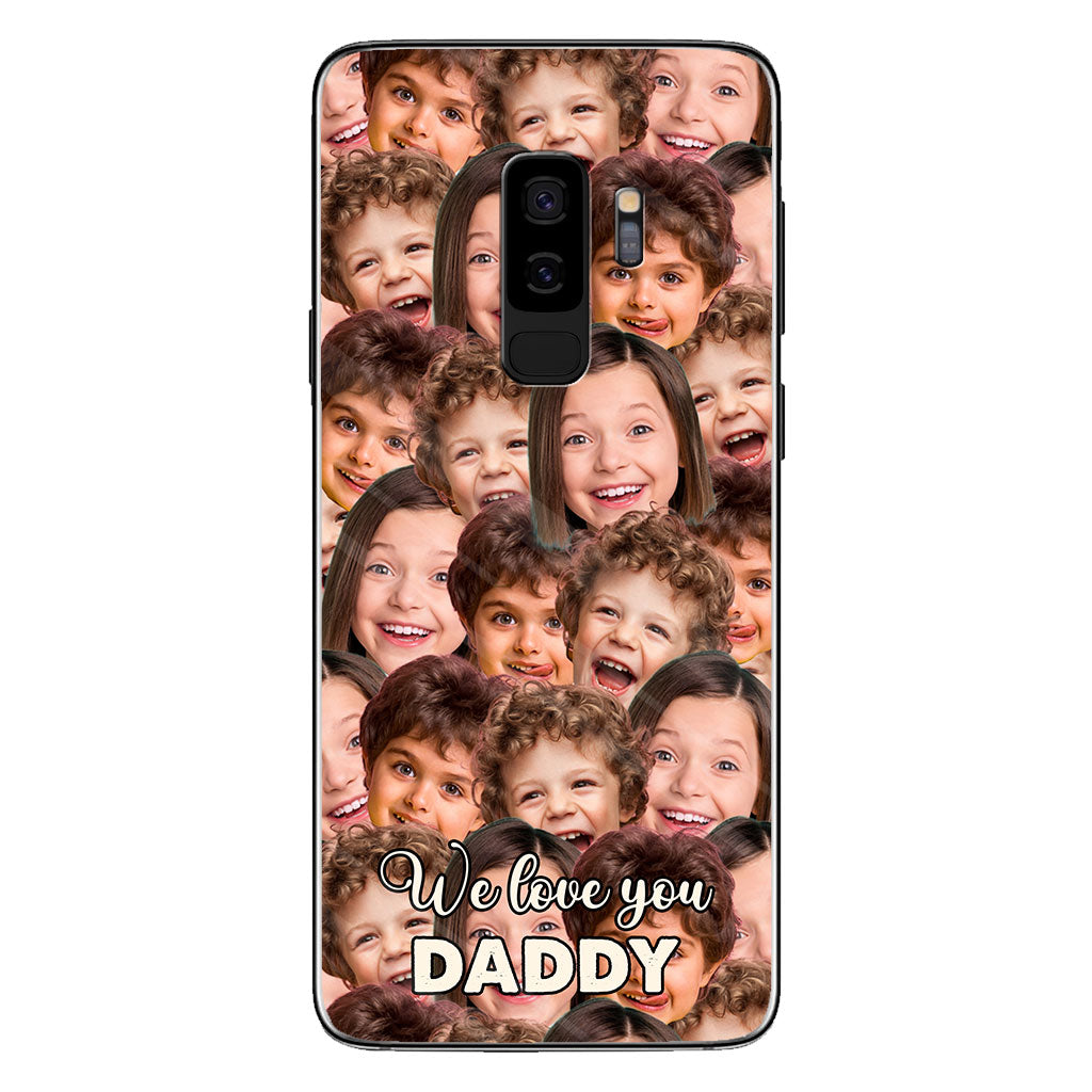 Love You Dad - Gift for dad, grandma, grandpa, mom, uncle, aunt, brother, sister, son, daughter, granddaughter, grandson, husband, wife, boyfriend, girlfriend - Personalized Phone Case