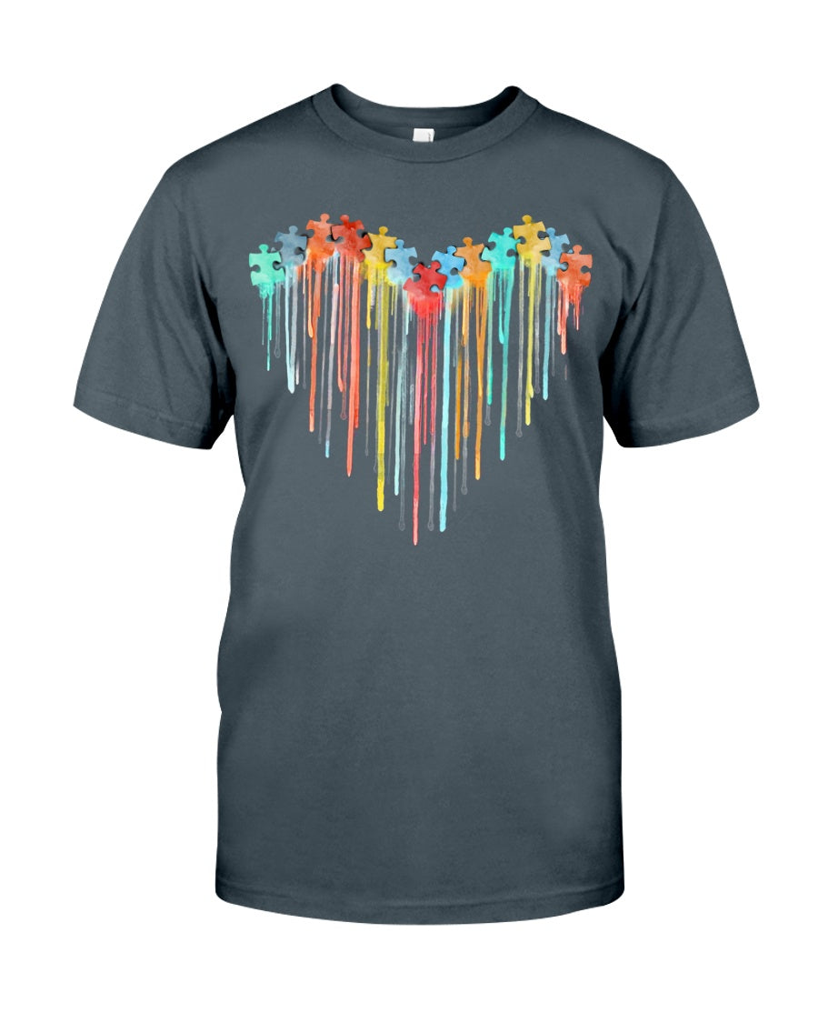 Autism Heart - Autism Awareness T-shirt and Hoodie 0520