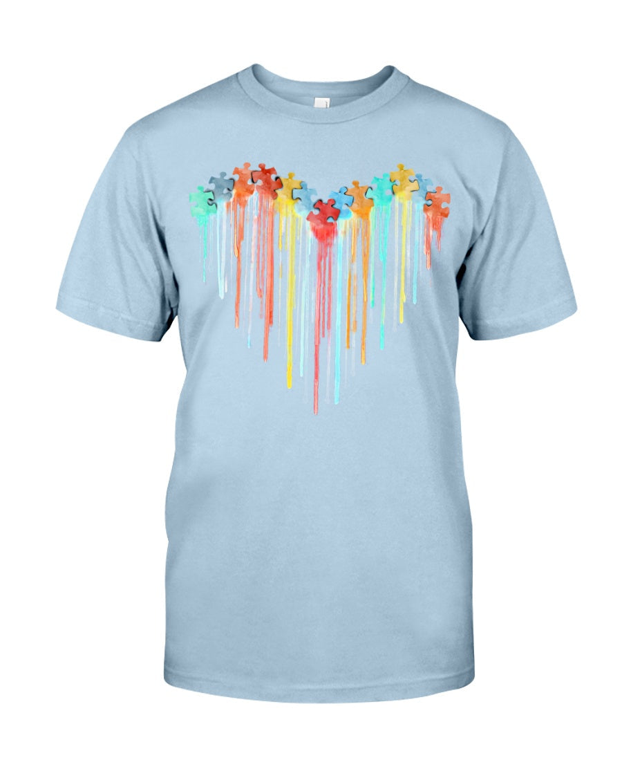 Autism Heart - Autism Awareness T-shirt and Hoodie 0520
