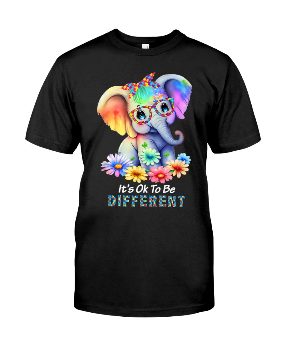 It's Ok To Be Different Autism Awareness T-shirt and Hoodie 0523