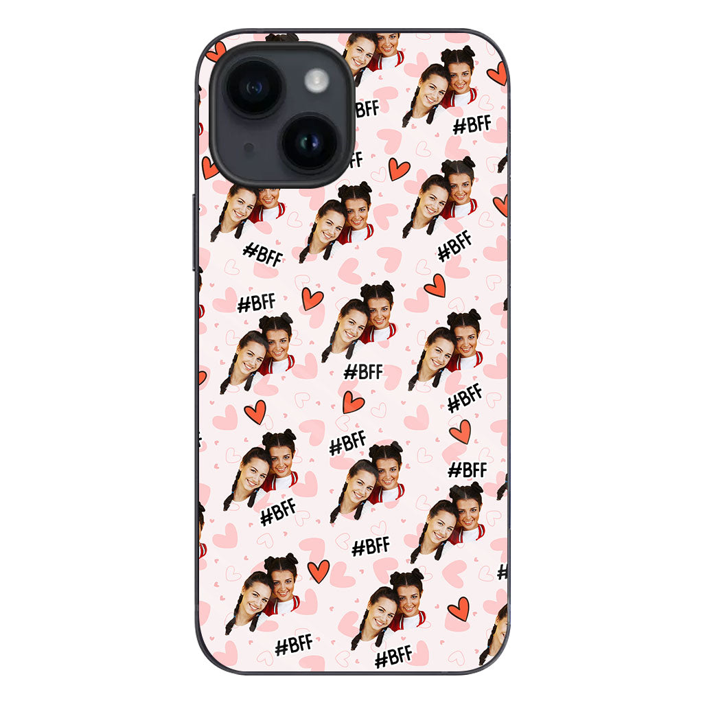 Besties Forever - Personalized Bestie Clear Phone Case