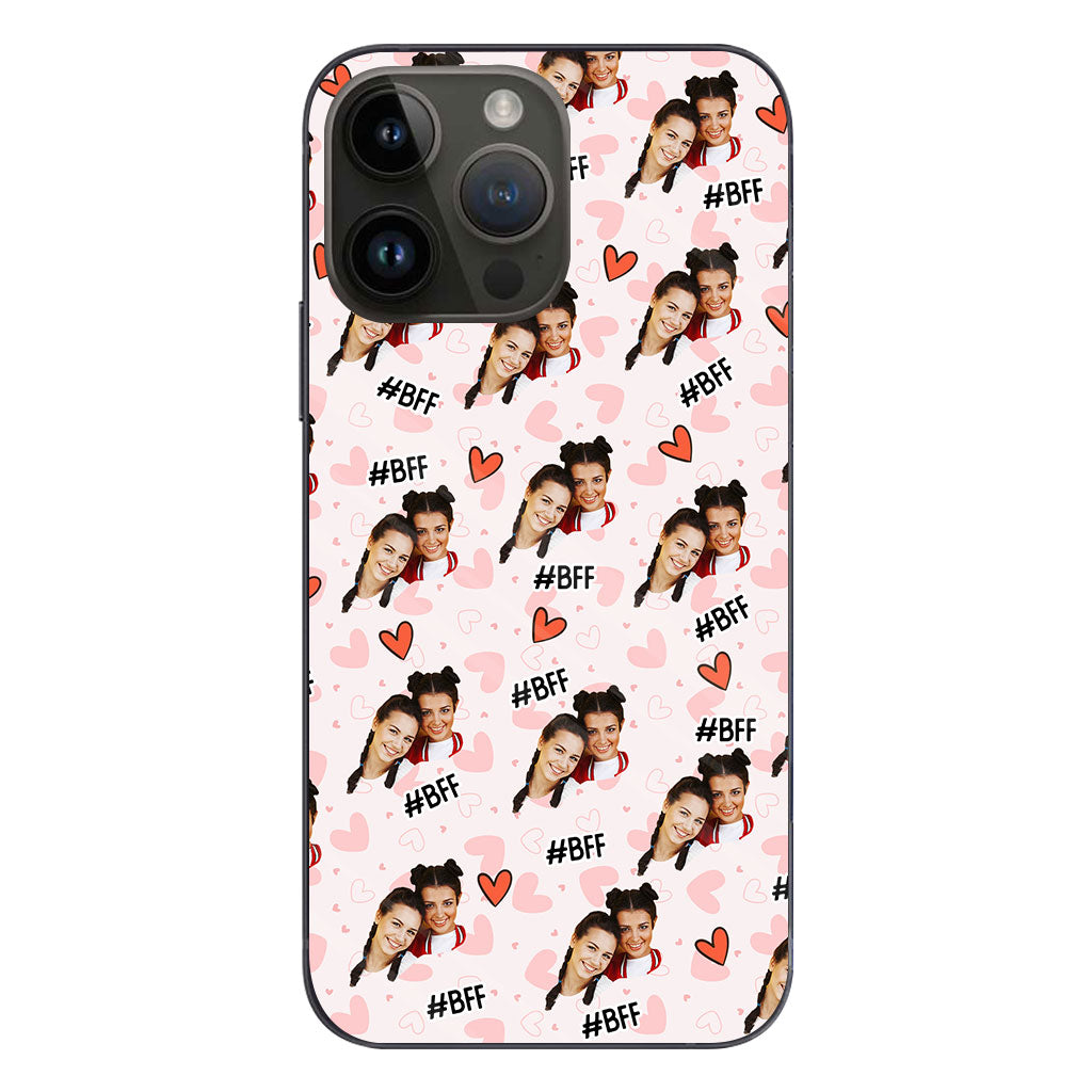 Besties Forever - Personalized Bestie Clear Phone Case